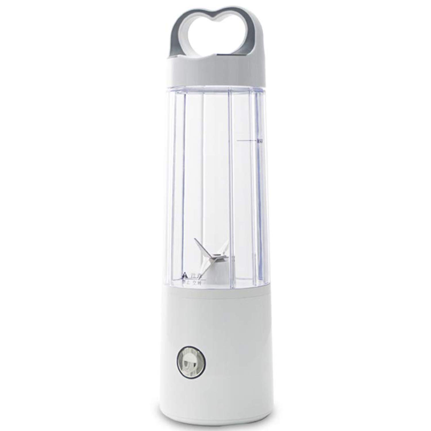Mixeur portable en verre centrifugeuse rechargeable USB pour voyage et bureau