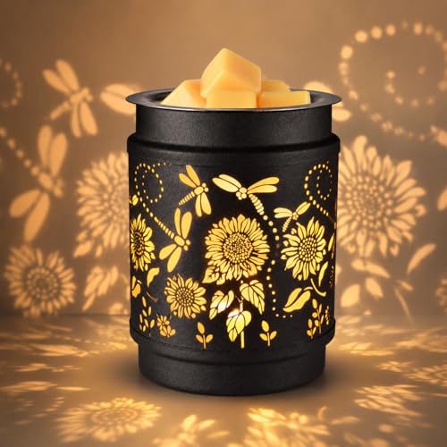 kobodon Wax Melt Warmer Metal Wax Warmer for Scented Wax Electric Fragrance Candle Oil Burner 2 in...