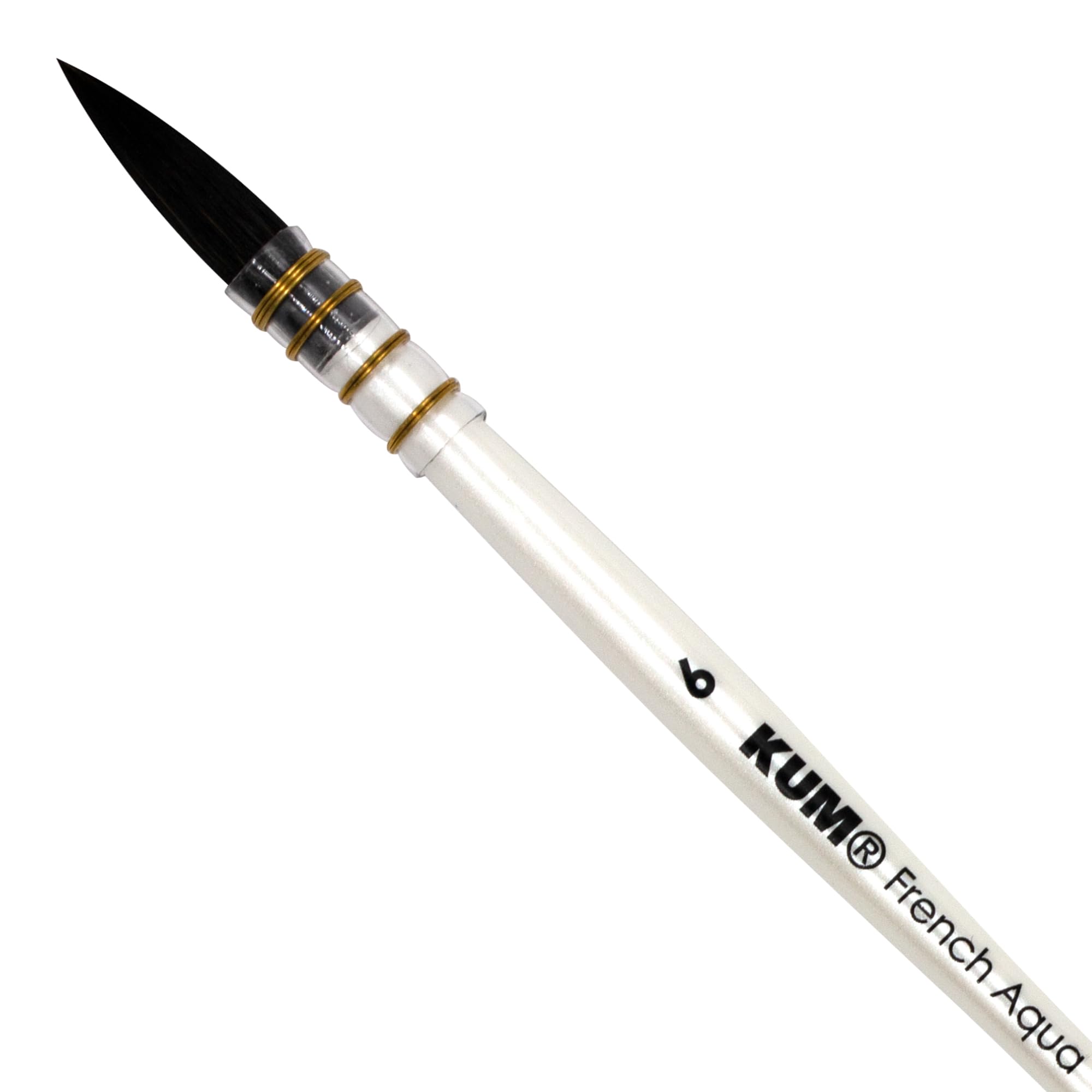 KUM AZ5144119 - French Aqua #6 Brush with Synthetic Fibre 1 Watercolour Brush