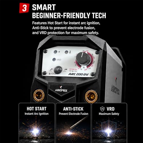 ARCPEX 200A Dual Voltage Welder