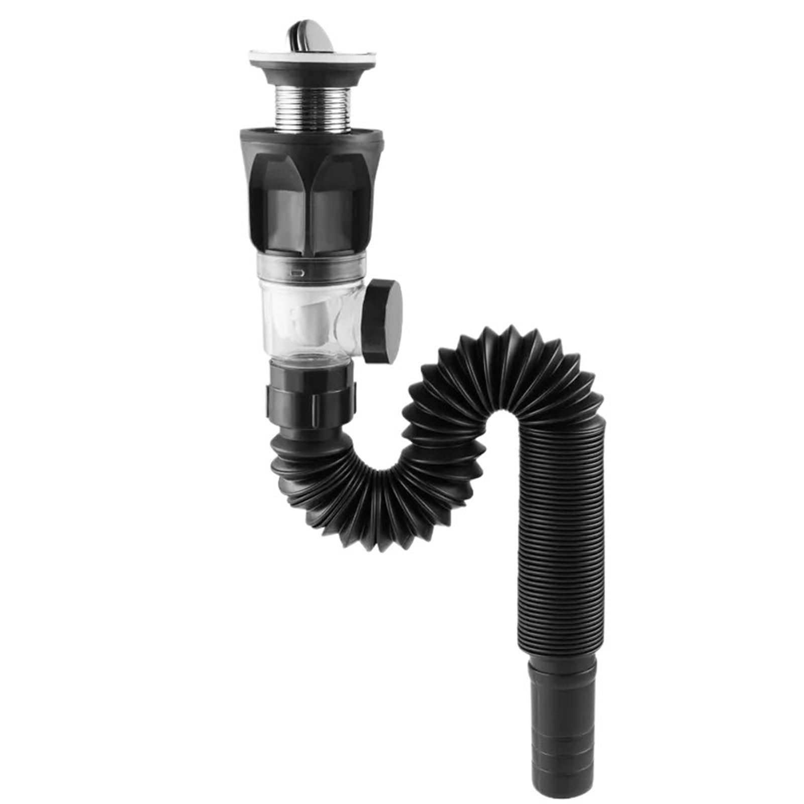 Tuyau de drainage de cuisine pour évier et lavabo gain de place