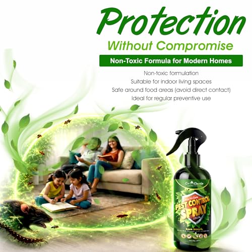 Image of Go Garden All-in-One Pest Control Insect Repellent Spray 200 ML | Multi-Purpose Home Pest Control for Lizard, Ant, Termite, Bed Bugs, Spider, Fly, Centipede & Mouse | Non-Toxic | Indoor & Outdoor Use