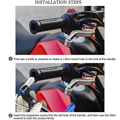 Universal 7/8" 22Mm Motorcycle Hand Guard Brake Clutch Lever Guard Handlebar Protectors For Motorcycle, Ditrt Bike, Scooters, Electric Cars, Mountain Bikes(Orange) #TOP1