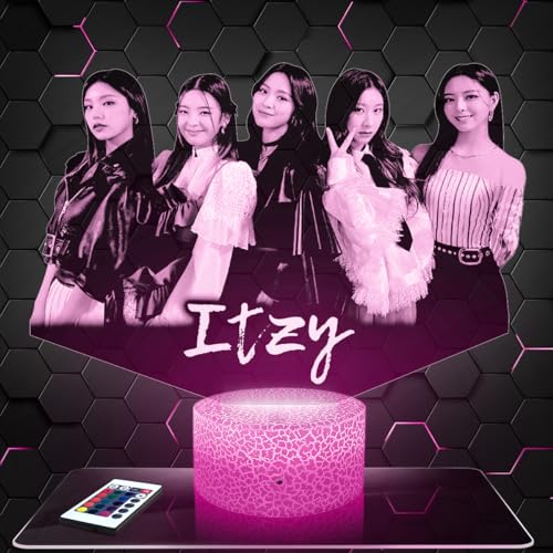 Lampephoto.fr - Lámpara 3D Itz Decoración Cuarto Chica Lámpara 3D Itz Objeto K-Pop...