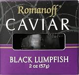 Romanoff Caviar Black Lumpfish, 2 oz, Whole