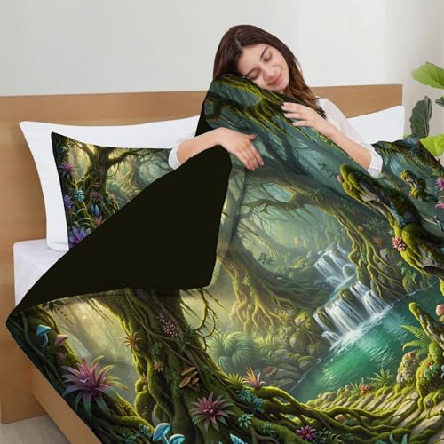 Housse de couette 240x260cm en microfibre douce avec fermeture éclair - 4
