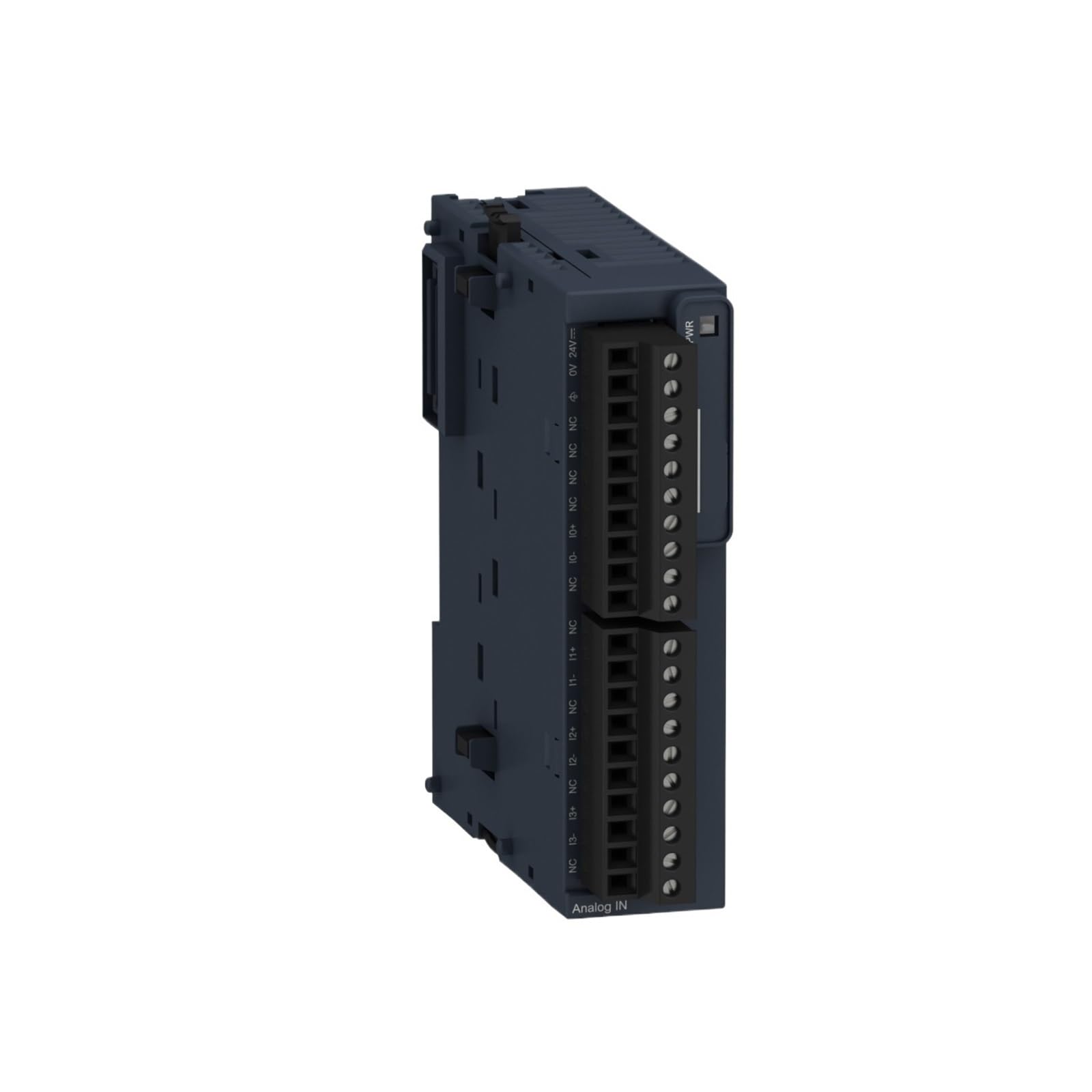 SJJBVPYX TM3AI4 analog input module, TM3, 4 inputs, screw, 24V DC