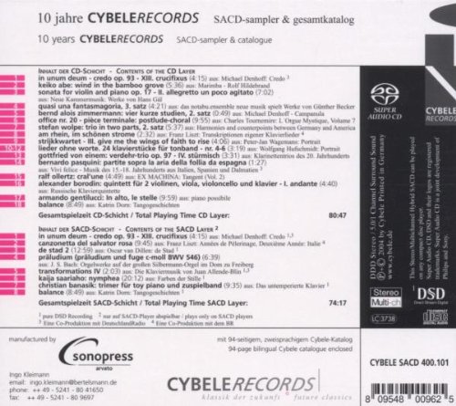 Cybele Records Sampler & Catalogue 2004 [Hybrid SACD] [Import]