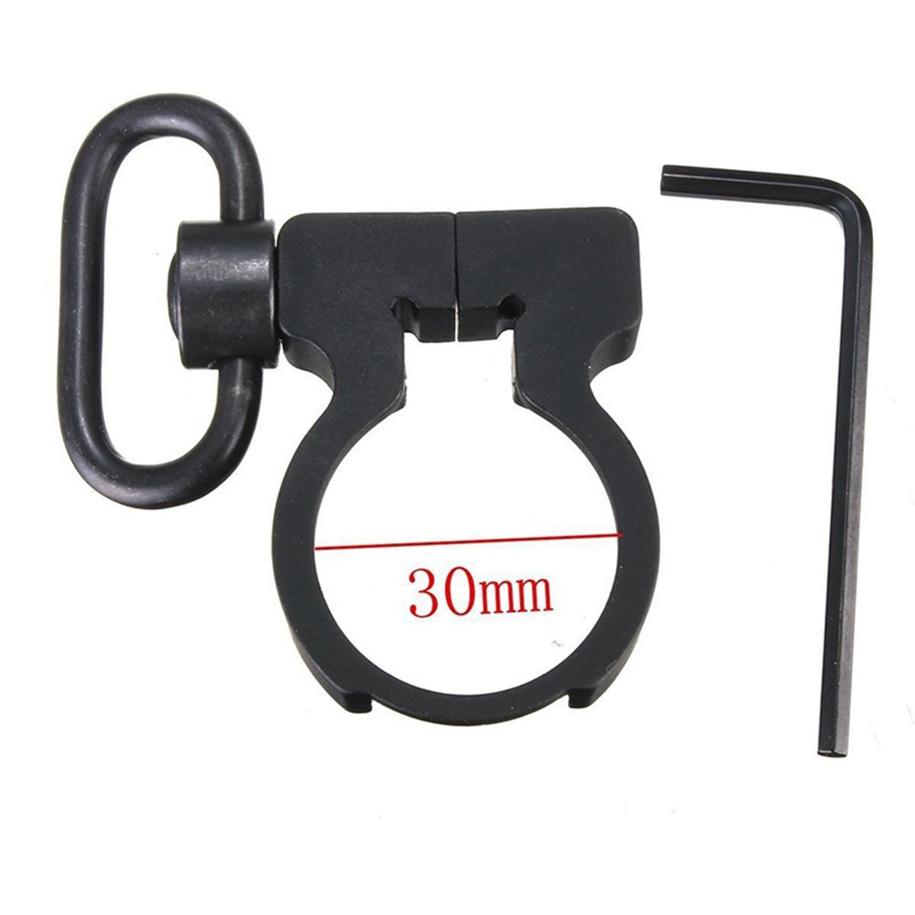Quick Detach QD piastra terminale Sling Swivel adattatore supporto per la caccia .223/5.56 moschettone AR15 M4 fucile