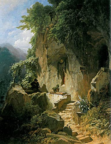 Lienzo de Carl Spitzweg TVLAR de 60x90cm para decorar tu salón u oficina