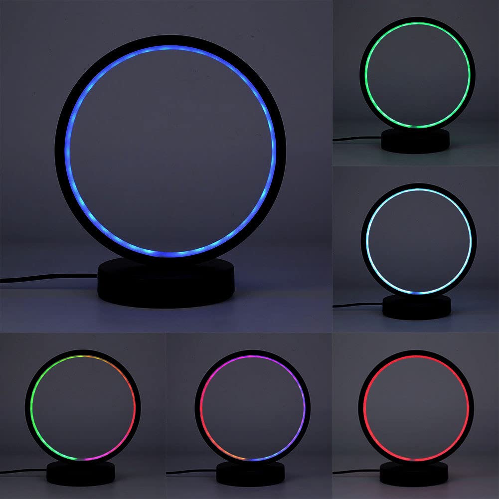 Lampe de chevet tactile Bluetooth RVB LED pour chambre et salon