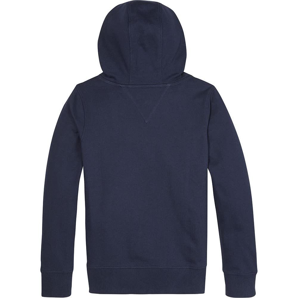 Tommy Hilfiger Dziecięca bluza z kapturem, Niebieski (Twilight Navy), 6 lat