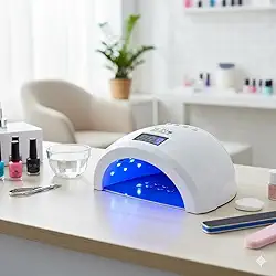 Cabine Sun 1S LED UV 48W Bivolt Profissional para Unhas em Gel e Acrílico