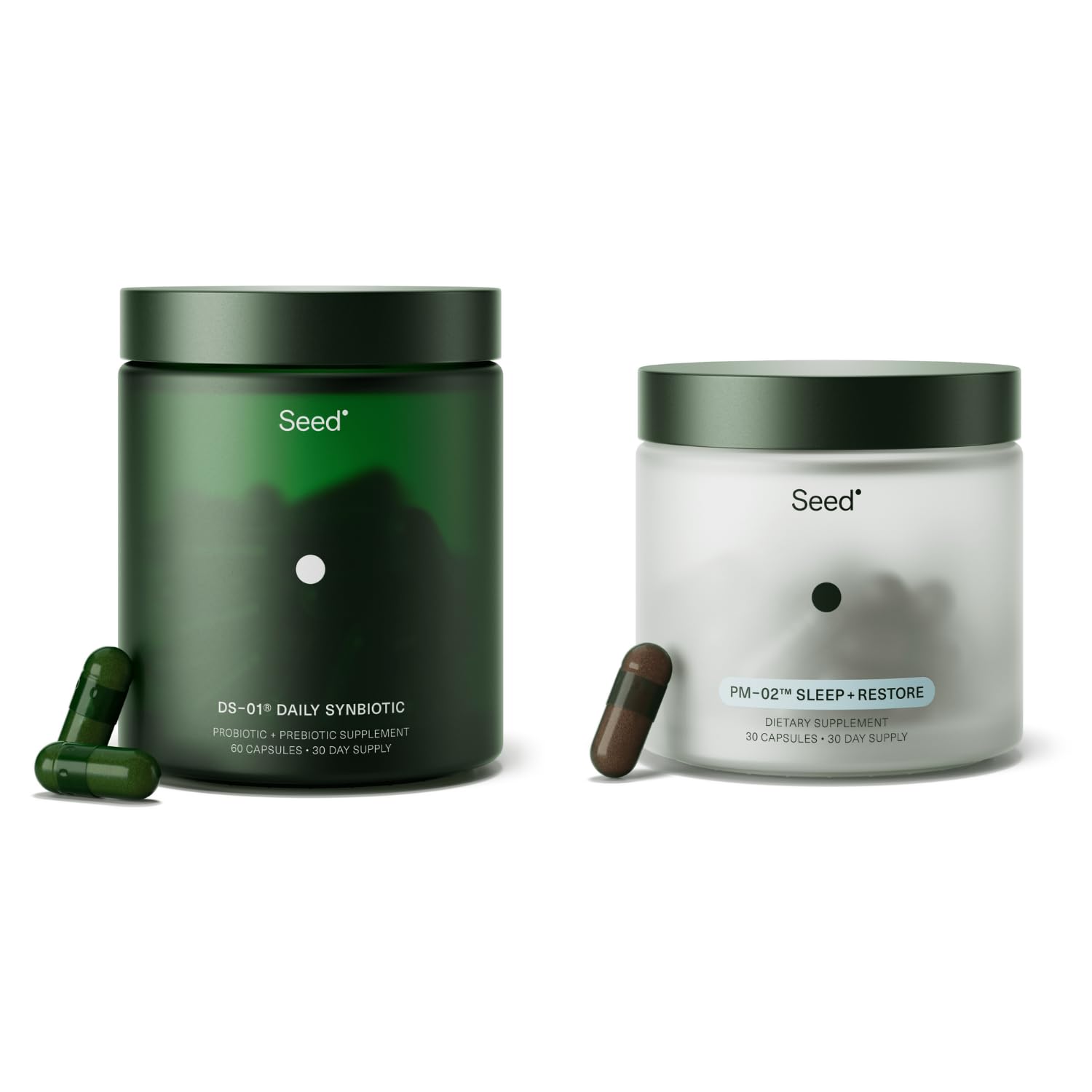 Amazon.com: Seed DS-01 Daily Synbiotic & PM-02 Sleep + Restore