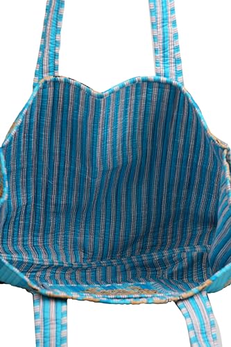 Bolsa tote de algodón estampada INDACORIFY miniatura 4