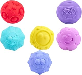 CIYODO 1 Conjunto Pegue A Bola De Pitada Brinquedo Infantil Banheira Brinquedos Bola De Bebê Brinquedo De Plástico Colorido Brinquedos De Banheira De Bebê Brinquedos De Bola De Aperto