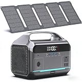 DARAN 350W Portable Power Station with 40W Solar Panel (600W Surge), 288Wh