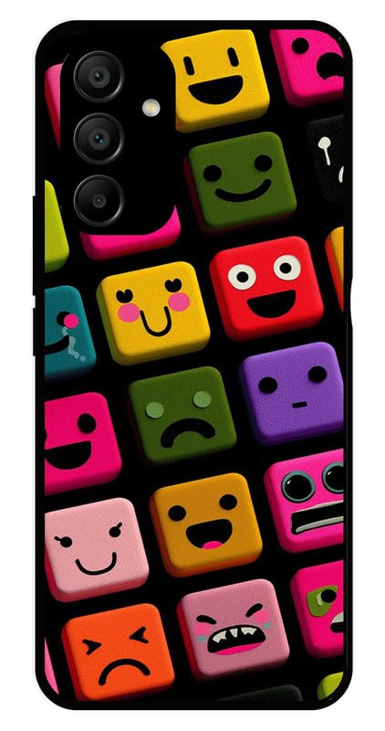 TUKON | Compatible for Samsung Galaxy A16 5G Mobile Phone Back Cover case for Metal | for Boys Girls |Roblox Faces Design Printed Soft Rubber Sides with Camera Protection Toy Review India (Iknoor World )
