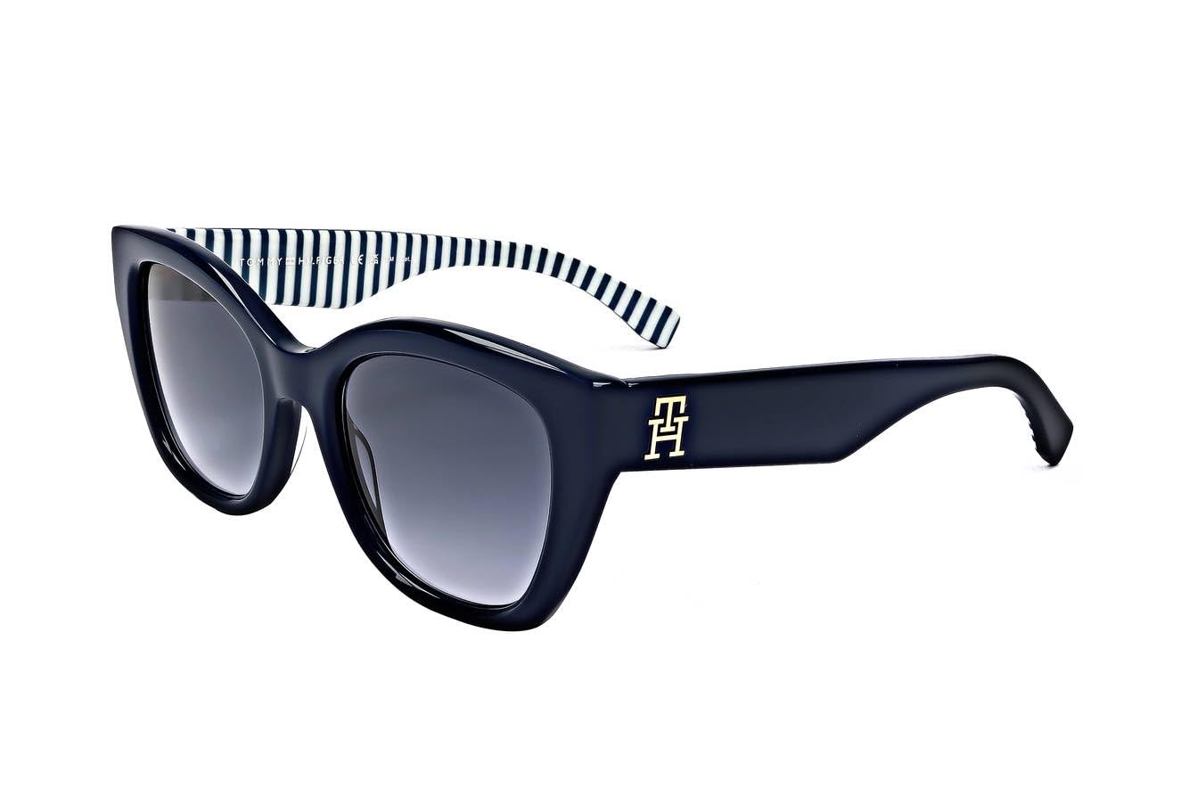 Tommy Hilfiger Women's S6f Th 1980/S Blue Pattern 52/20/140 Woman Sunglasses