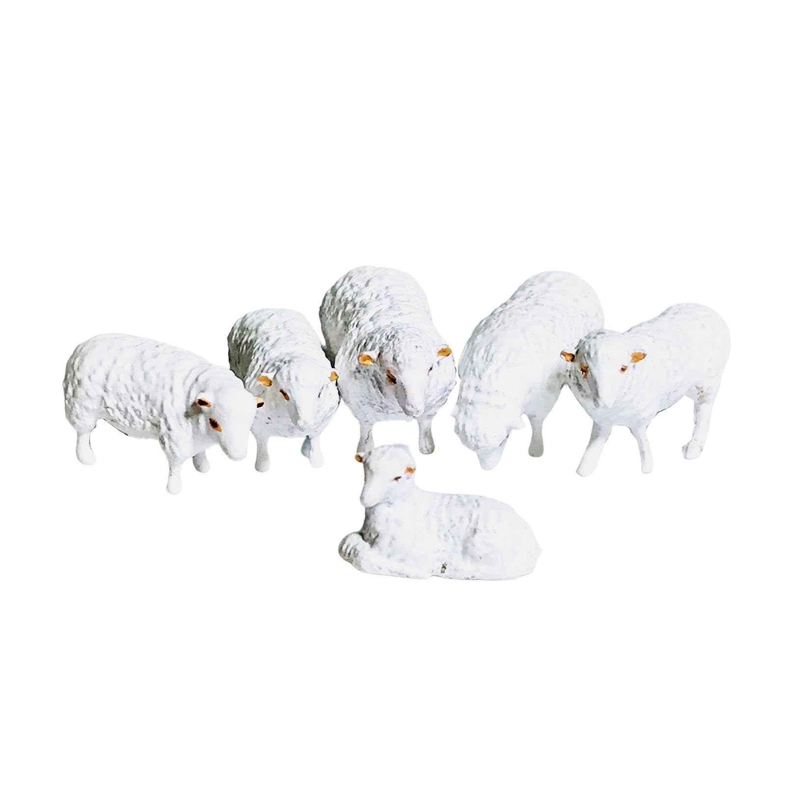 mophrati Crafted 164 Scale Diorama Figures Model Trains Hand Painted Farm Scene Accessories Landscape Mini Landscape AccessoryThe Tiny Figure Can Match