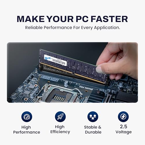 Image of EVM 16GB DDR4 Desktop RAM 3200MHz - Unleash Your System's Full Potential - Perfect for Gamers, Office Work, and More - 10 Year Warranty (EVMT16G3200U88P)