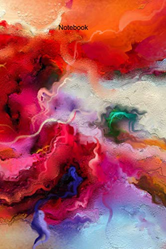 Psychedelic Notebook: blank lined composition journal