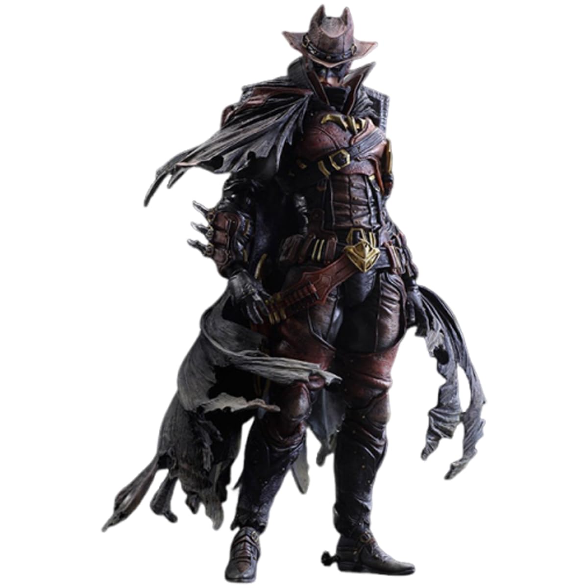 Western Cowboy Actionfigur|Bewegliche Figurative Skulptur und Zubehör|Mehrere austauschbare Handposen und Waffen zubehör|Sammlerstücke|Geburtstags Geschenk