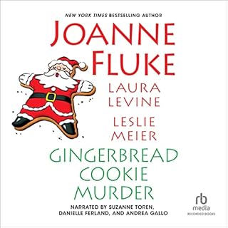 Gingerbread Cookie Murder Audiolibro Por Joanne Fluke, Laura Levine, Leslie Meier arte de portada