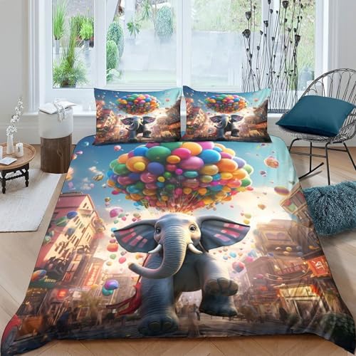 Housse de couette circuit imprimé 3D hypoallergique contre les allergies - 4