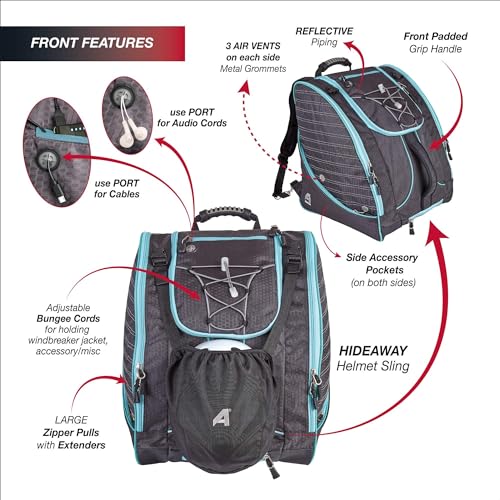 Athalon Everything Ski Boot Bag and Backpack Plus