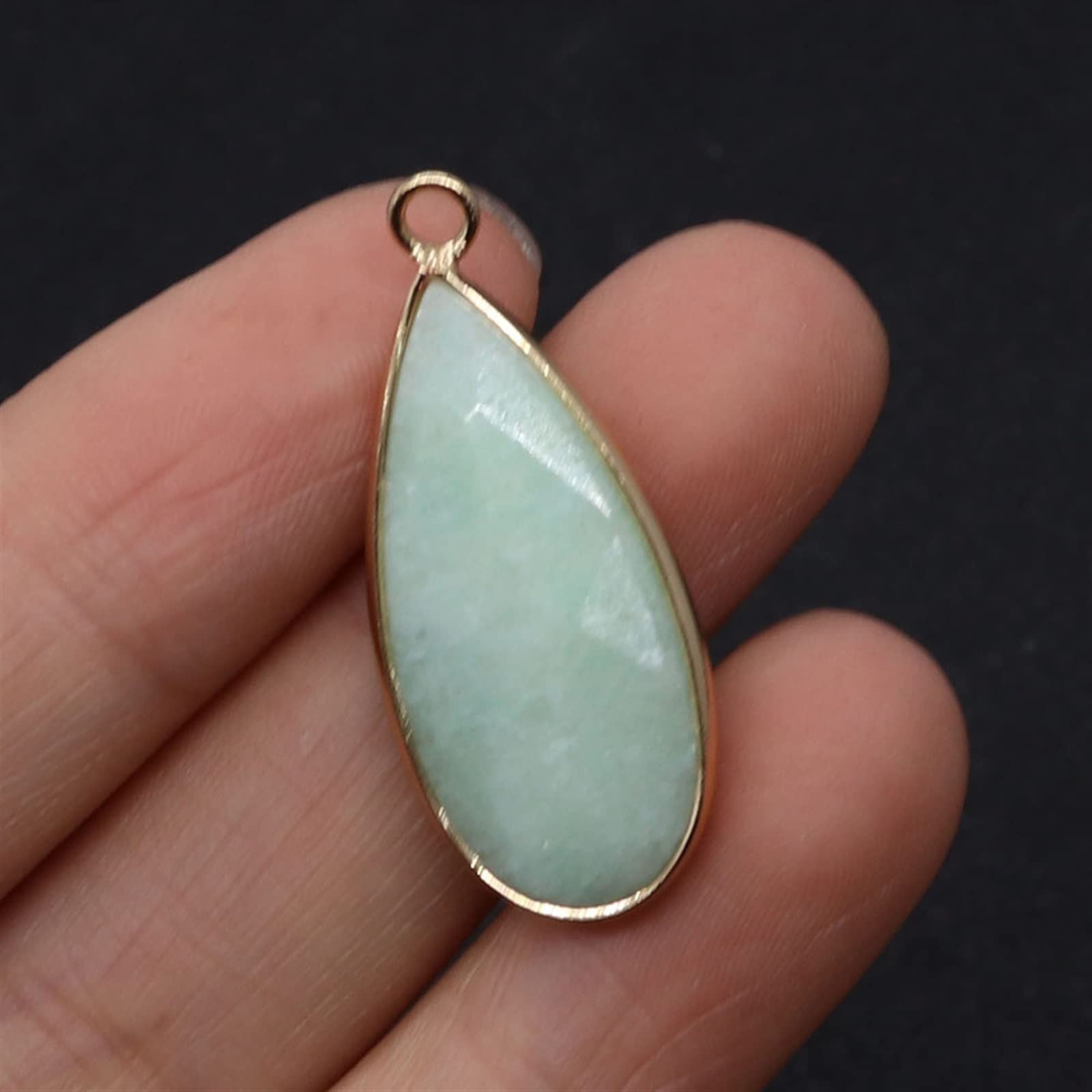 Collier pendentif goutte d'eau blanche cadeau femme bijoux à créer