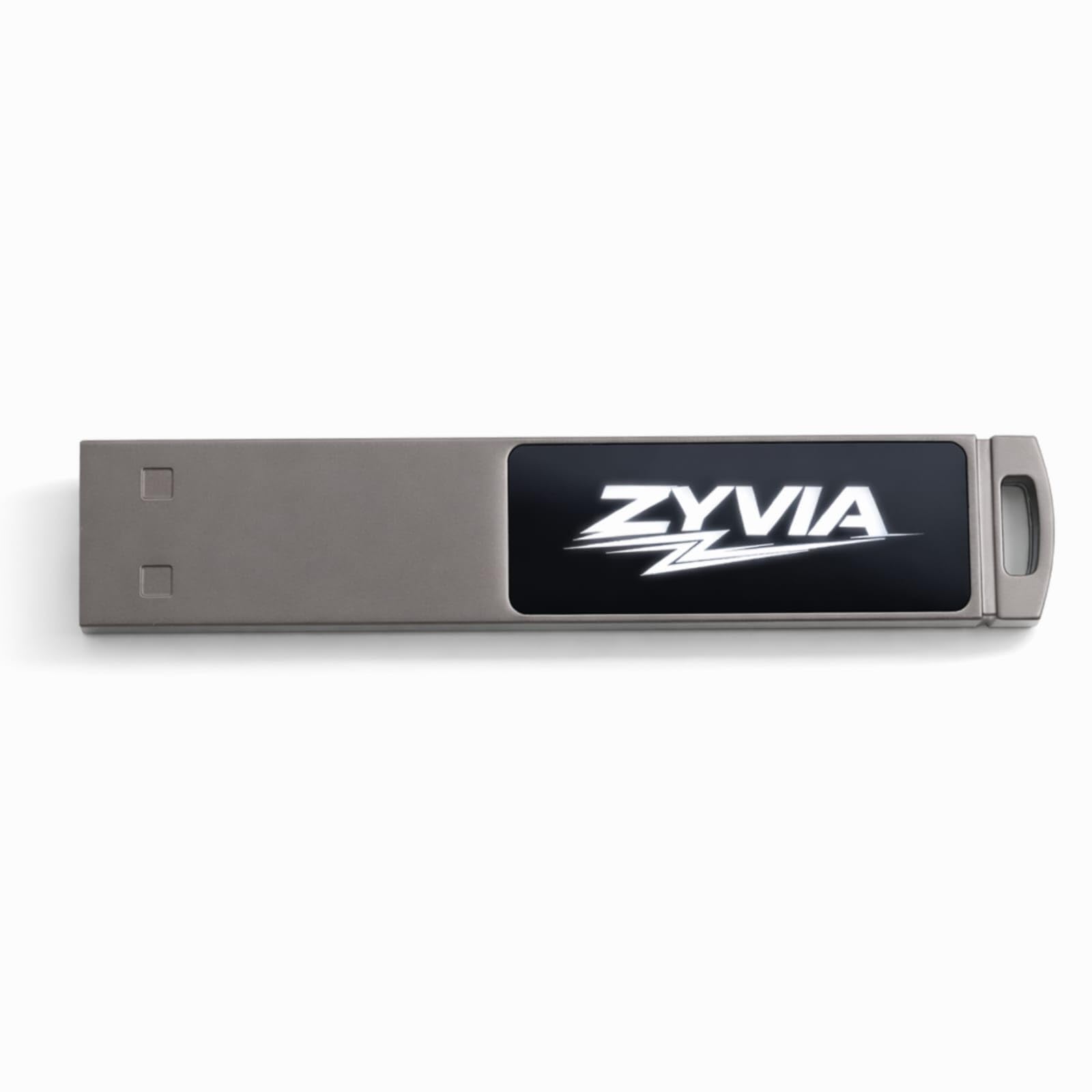 Zyvia Pulse P64 64GB USB 3.0 Flash Drive | LED Glow Metal Pendrive | High-Speed Data Transfer | Premium Floating Display Box | Shockproof & Durable | Plug. Glow. Go | 2-Year Warranty-image-29