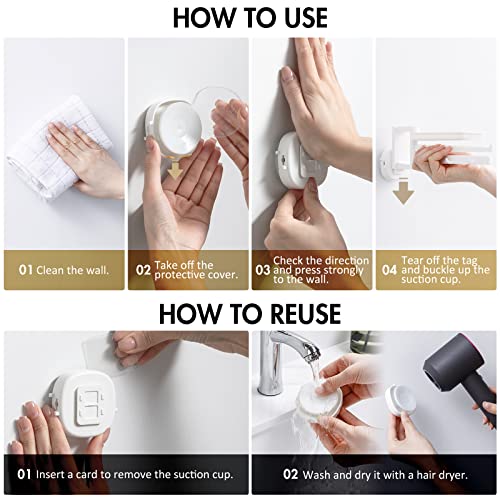 Taili Soap Dish For Shower With Hooks Drill-Free, Soap Holder For Shower Wall, 3 In 1 Suction Cup Soap Dish For Bathroom, Shower, Tub, Hang Towel, Brushes, Self-Draining For Keep Dry, Removable #TOP7