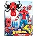 Marvel Spider-Man Thwip Blast Spider-Man Action Figure with Accessories, 11-Inch-Scale Super Hero Toys for Kids Ages 4 and Up