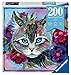 Ravensburger's Cat Eye Puzzle - 200-Piece Jigsaw Puzzle for All Ages | Unique Softclick Technology | Vibrant, Glare-Free Imagery | Sustainable FSC Certified Materials