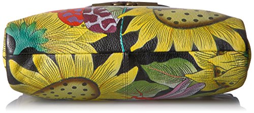 Anna by Anuschka Hand Painted Leather Medium Crossbody, tpd-Tuscan Paradise4