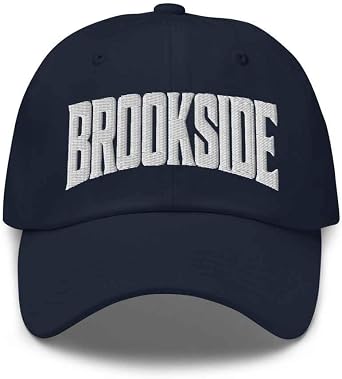 Brookside Baseball Cap Brookside Dad Hat New Jersey NJ Hat Embroidered Souvenir