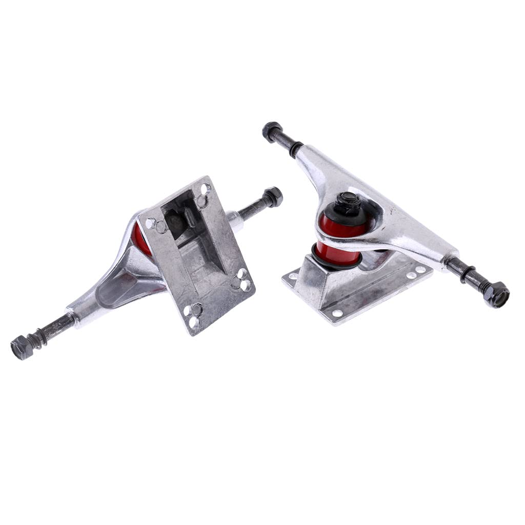 Milageto 2 piezas de 5 pulgadas Pro Skateboard Trucks – Camión de repuesto para monopatín