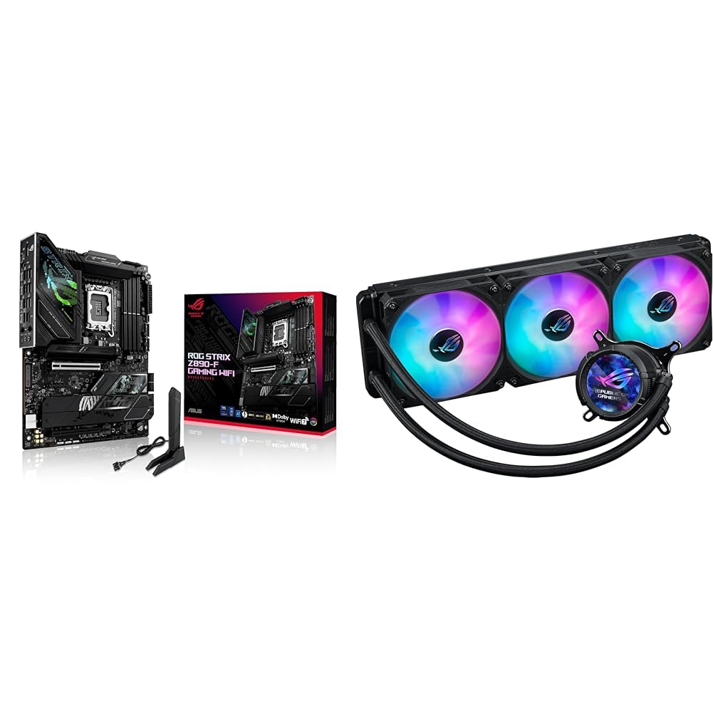 ROG STRIX Z890-F GAMING WIFI + ROG STRIX LC III 360 ARGB LCD Bundle