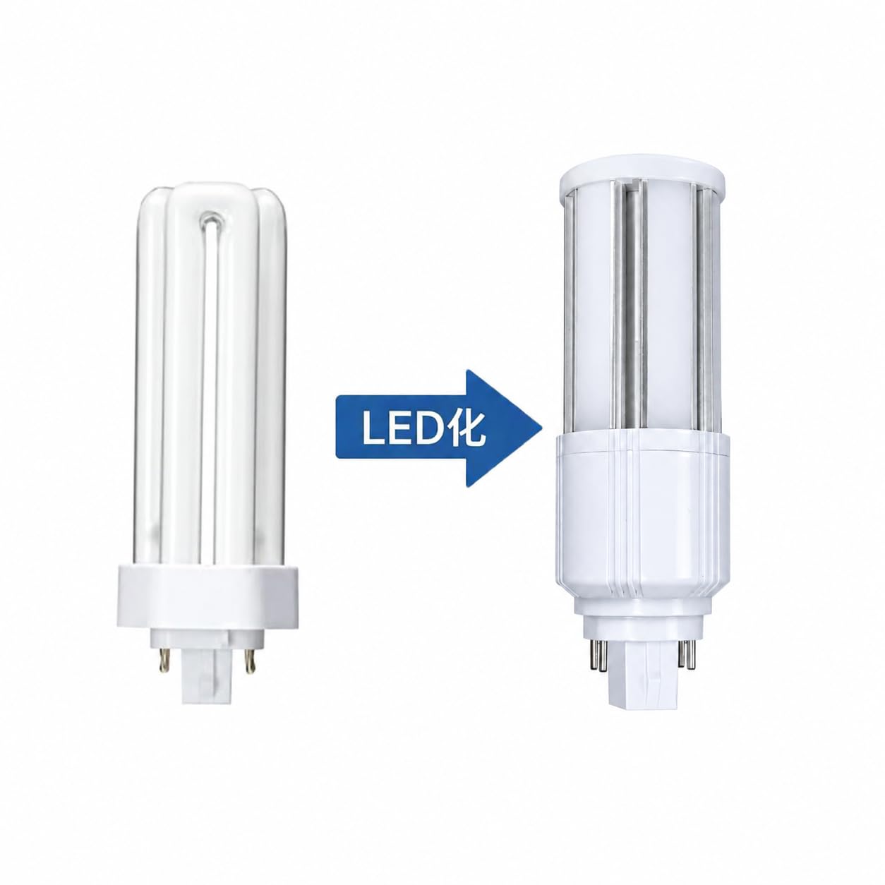 Amazon | Zunneng FHT24形 LEDコンパクト形蛍光ランプ 6本束状ブリッジ