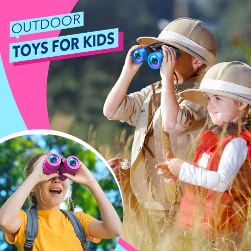 Let'S Go! DJWYJ-SPINK Toys For 3-7 Year Old Girls: Let'S Go! Binoculars thumb #2