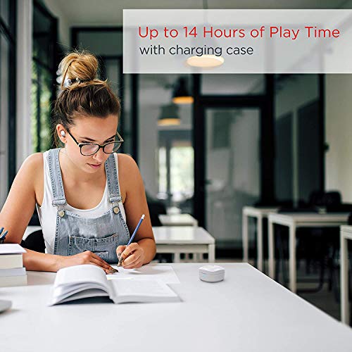 Fone de Ouvido Motorola Vervebuds 100 Bluetooth Estéreo Resistente à Água Branco