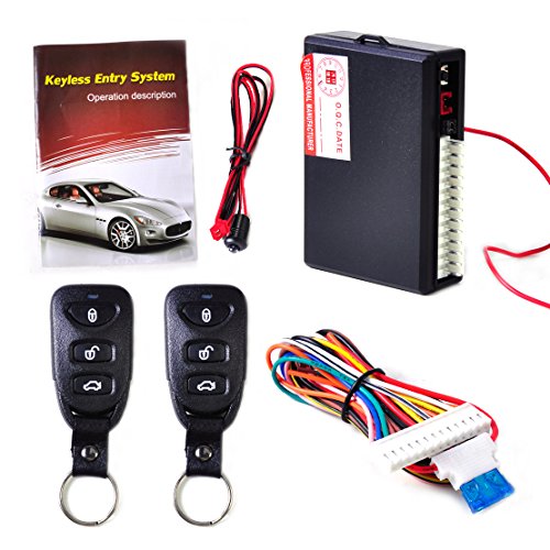 beler Universal Car Door Lock Vehicle Keyless Entry System Auto Remote Central Kit