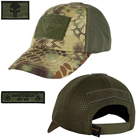 Gadsden and Culpeper Operator Cap Bundle - w Punisher/Dont Tread Patches (Mandrake Cap)