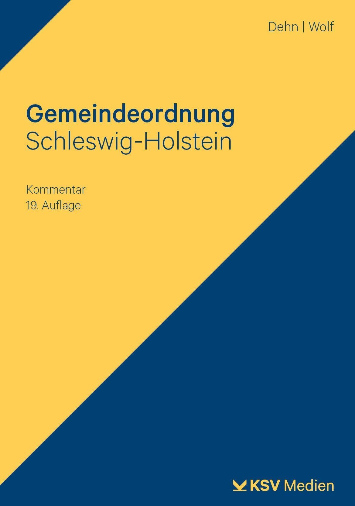 Gemeindeordnung Schleswig-Holstein: Kommentar