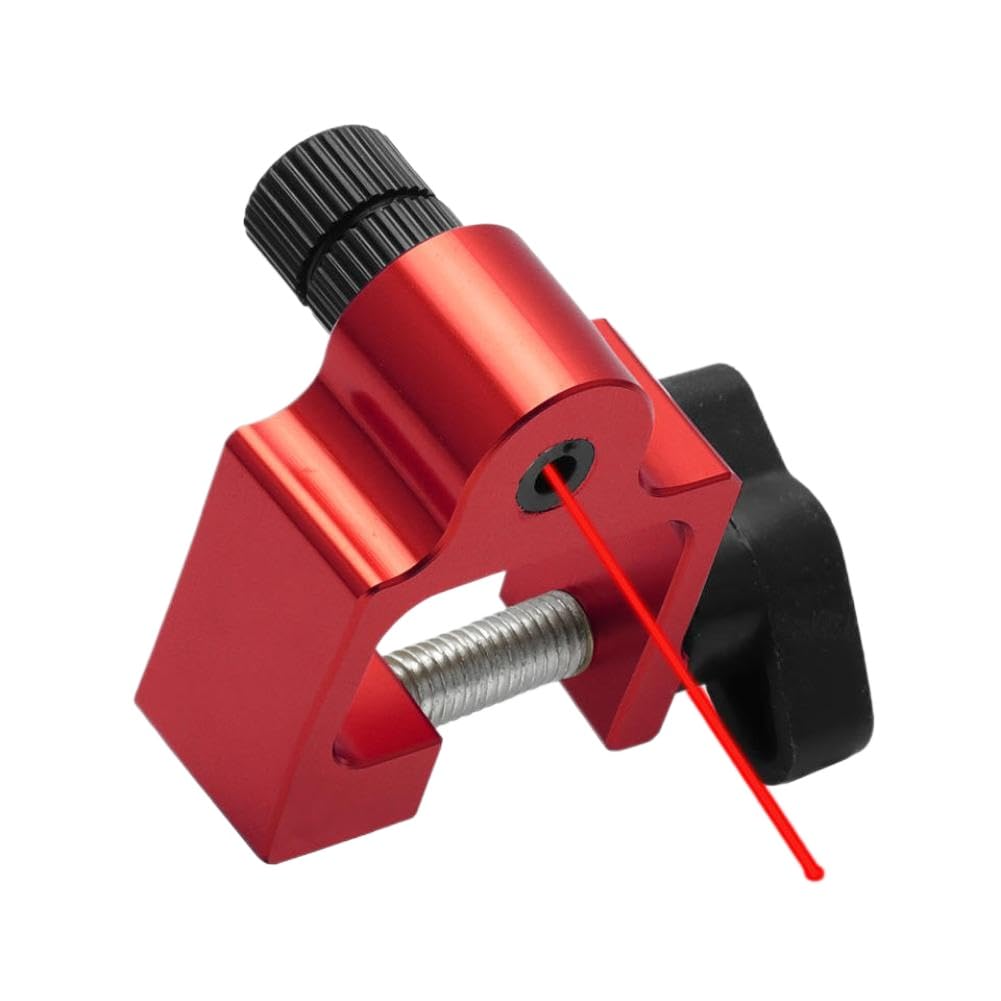 Herramienta de alineación de piñones láser compatible con cadenas de motocicletas ATV(Red)