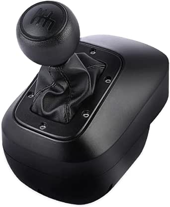 Logitech Shifter Layout Reverse DOYO 6-Speed H-Pattern Gear Shifter with Push-Down Reverse, PC Racing ...