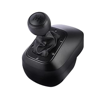DOYO Gear Shifter for Logitech G29, Racing Wheel Gear Shifters, Durable 6-Speed H-Pattern Shifter with Push-Down Reverse, Secure Mount for Racing Simulation
