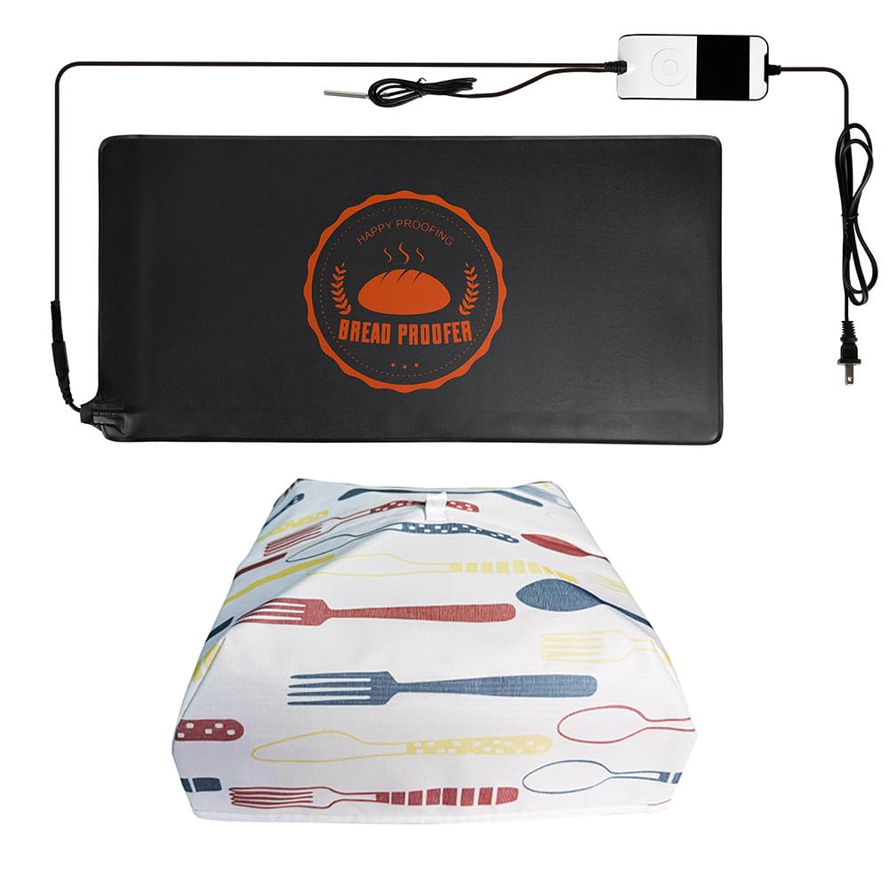 Amazon | Bunmery パン発酵 ヒーターマット 保温カバー付き