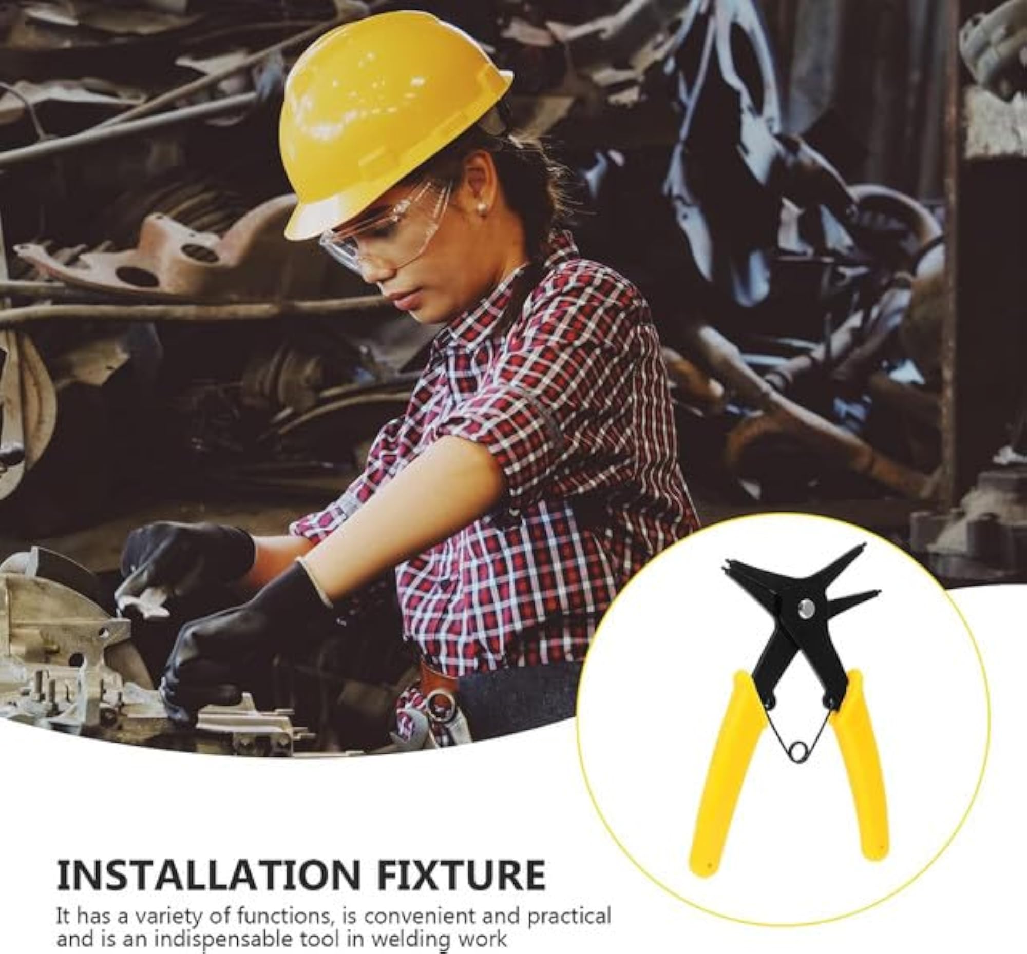 2 in 1 Multifunctional Snap Ring Plier